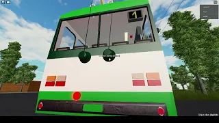 новый симулятор троллейбуса в роблокс !!!!
