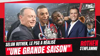 Le PSG a réalisé "une très grande saison" selon Rothen, Dugarry lui répond