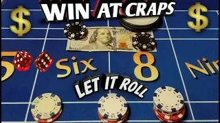 WIN at Craps with the most common numbers! THE 6 and 8 progression - Craps Strategy