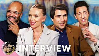 Asteroid City Interview: Scarlett Johansson, Jason Schwartzman, Jeffrey Wright, Adrien Brody, & More