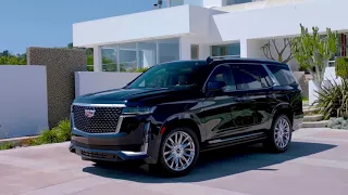 Cadillac Escalade 2021 - интерьер, экстерьер и вождение