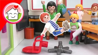 Playmobil Familie Hauser - Die Schulhausrally mit den Erstklässlern - Geschichte mit Lena