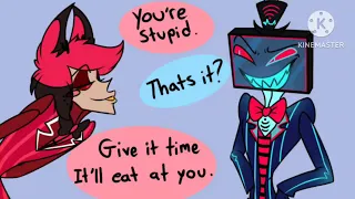 Vox is... Dumb. (Hazbin Hotel Comic Dub)