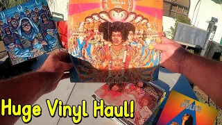 Huge Vinyl Records Haul Found at a Yard Sale! You Won't Believe What I Paid!