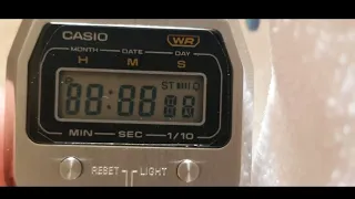 CASIO A1100 screen test