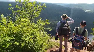 подъем на Усьвинские столбы