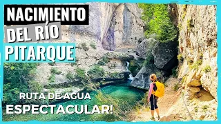 ✅ RUTAS FÁCILES | NACIMIENTO del RÍO PITARQUE - Una RUTA de AGUA ESPECTACULAR - TERUEL existe!