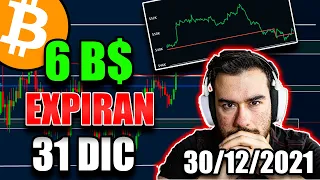 El momento esta CERCA las OPCIONES EXPIRAN 💥 Analisis bitcoin al dia