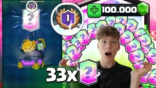 33 Legendary Cards - MEGA LUCKY • Clash Royale deutsch