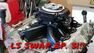 Holley Sniper EFI, MSD on 5.3 LS truck engine!!! Third Gen Camaro LS swap!!!