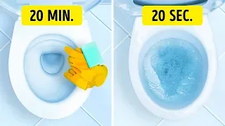 20 WAYS TO CLEAN YOUR HOUSE IN JUST A FEW MINUTES