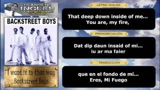 Backstreet Boys   I Want It That Way   Letra   Pronunciación   Tra¿ducción Full HD