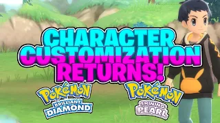 Character Customization Is BIG for Pokémon Brilliant Diamond & Shining Pearl!