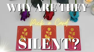 Why Are They Silent? 🤫❓️💖 PICK A CARD | NO CONTACT Timeless Tarot Card Love Reading