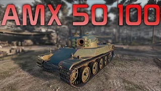 AMX 50 100 - 1 Mistake is your end! | World of Tanks