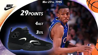 Penny Hardaway 29points VS Indiana Pacers G3 1995 Playoffs