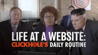 Behind The Scenes At ClickHole: Our Daily Routine