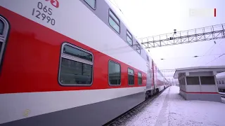 Бузулучане оценили новый двухэтажный поезд Оренбург – Москва
