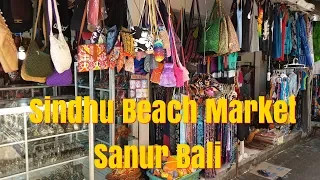 Sindhu Beach Market in Sanur Bali