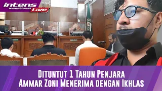 Live! Ungkapan Ammar Zoni Setelah Dituntut 1 Tahun Penjara