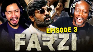 FARZI 1x3 "CCFART" Reaction! | Shahid Kapoor | Vijay Sethupathi | Kay Kay Menon | Raj & DK