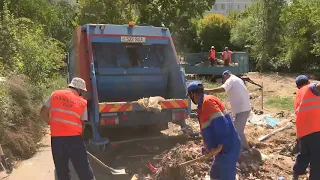 "Салар" каналини ободонлаштириш жараёнида Тошкент шаҳар ИИББнинг иштироки