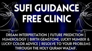 Free Clinic Pt. 989 Live Podcast | Raza Ali Shah Al-Abidi | Psychic Reading | Spiritual | Wazifa