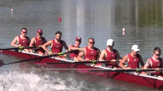 Redwood Shores Rowing 2016 WSU 4 seat catching a crab