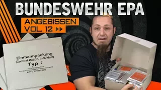 Bundeswehr Kampfration MRE / EPA 🍗 ANGEBISSEN VOL.12 [German, Deutsch]