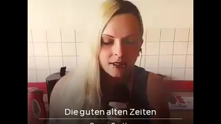 Jennifer Rostock - Die guten alten Zeiten Cover (Gott ungelogen ich habe mit den Tränen gekämpft...)