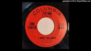 June Carter - I Want You Again / Go Away Stranger [1964, country bopper Columbia]