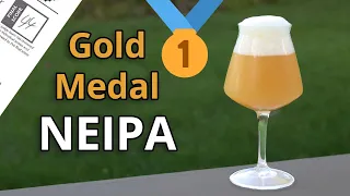 Brewing my AWARD-WINNING NEIPA - Idaho 7/Citra/Mosaic NEIPA, 44 points in a BJCP Competition
