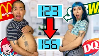 WHO CAN GAIN THE MOST WEIGHT IN 24 HOURS!!! **EATING CHALLENGE**