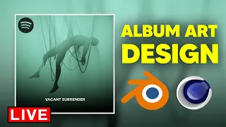 How To Create ALBUM ART with Any 3D Program [PART 1]