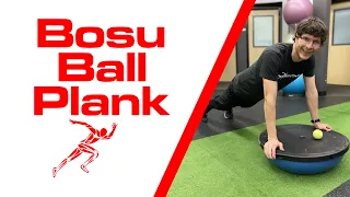 Bosu Ball Front Plank | Fun Variations