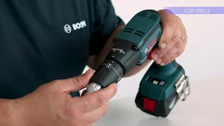 Акумуляторний шуруповерт для гіпсокартону Bosch GTB 185-LI (06019K7022), (06019K7021)