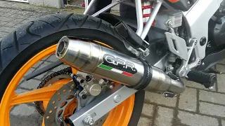 Honda CBR 125r Auspuffanlage,G.P.R Sound, Sportauspuff 125 r