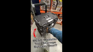 Best Modular Tool Storage System Deal? Home Depot - LOWE'S - Harbor Freight - WalMart!