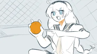 this orange is ginormous  |  kiamei (hi3)