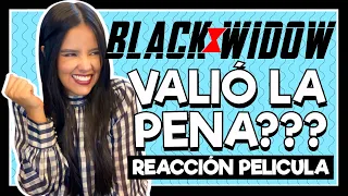 🔥BLACK WIDOW🔥Videoreacción a la PELÍCULA🤩|Disney Plus