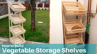 How to Build Vegetable Shelves