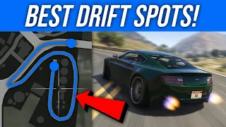 GTA 5: The BEST Drift Spots! (#2)