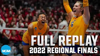 Pitt vs. Wisconsin: 2022 NCAA volleyball regional finals | FULL REPLAY
