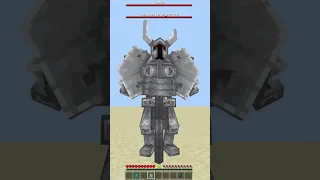 Zombin Vs Warden, Ferrous Wroughtnaut / Minecraft Mob Battle