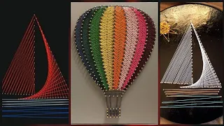 Very easy and beautiful string art ideas