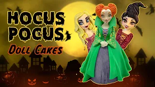 Hocus Pocus and Cake Focus: How to Create A Magical Doll Cake Tutorial 🎃