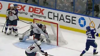 Is this the save of the year from Tarasov??