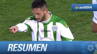 Resumen de Córdoba CF (1-1) SD Eibar