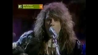 Bon Jovi - " Prayer & Wanted Dead Or Alive " (Acoustic Live '89)