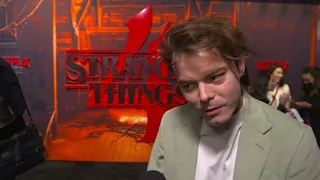 Stranger Things Season 4 New York World Premiere - itw Charlie Heaton (Official Video)